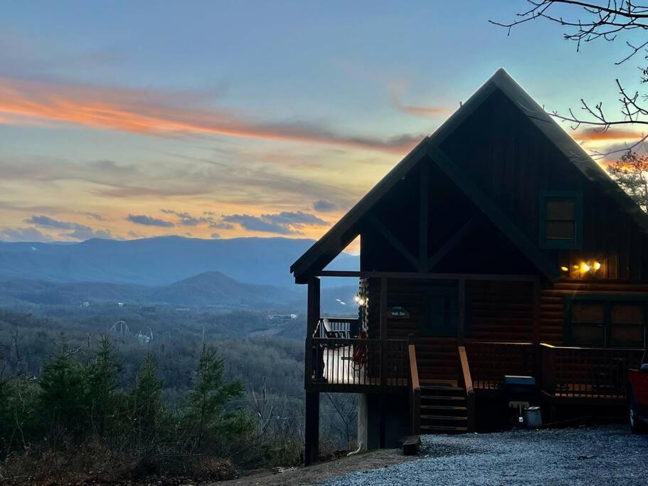 セバービル Yogi'S Den: Breathtaking Views! 3 Min To Dollywood, On 1 Acre!ヴィラ エクステリア 写真